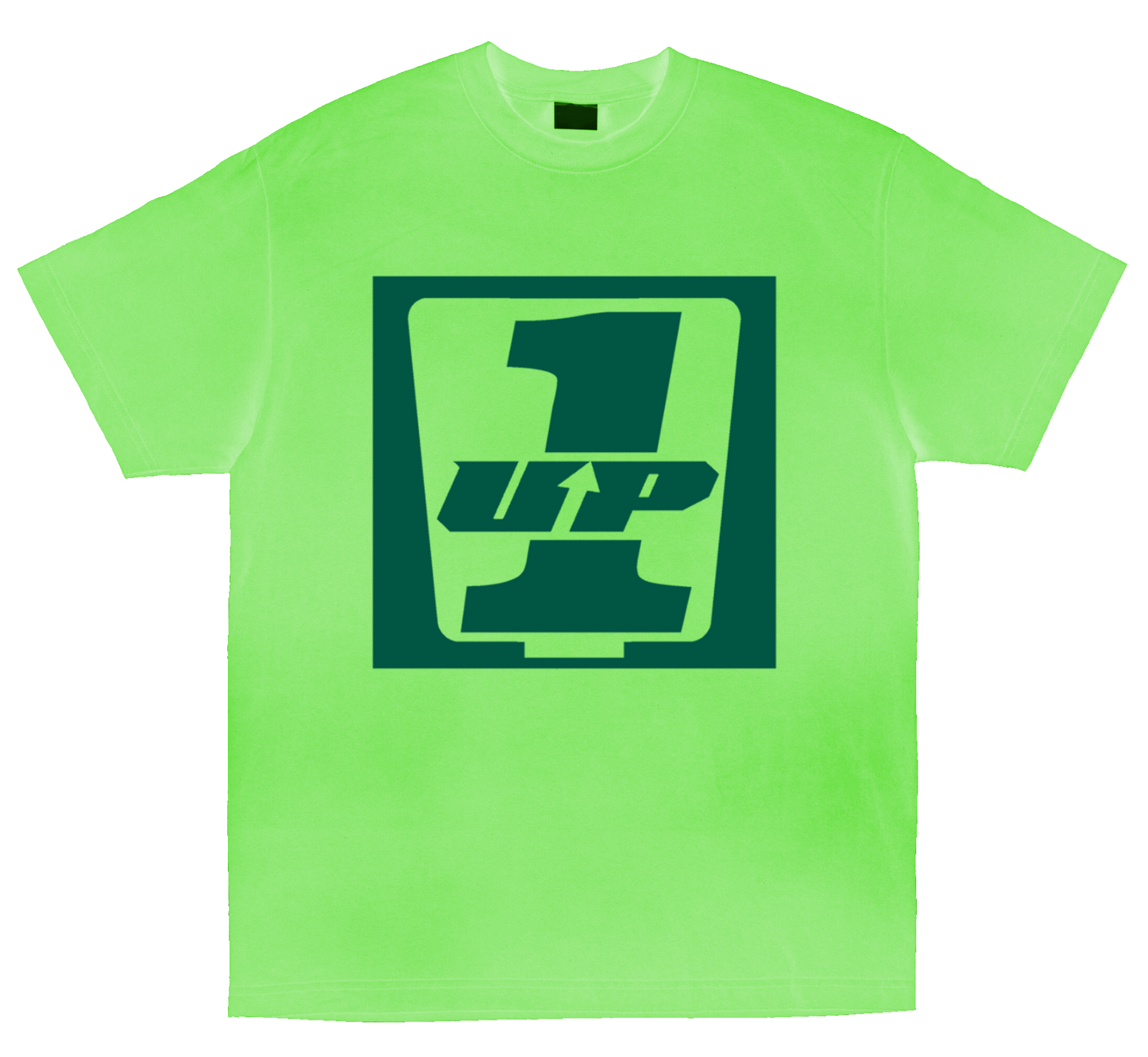 Green 3D Puff 1up Tee